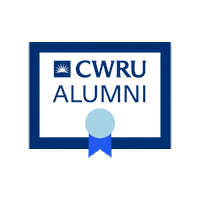 Cwru Sticker by Case Western Reserve University