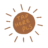 moodymellow new post sunshine tap here tap me Sticker