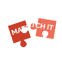 Puzzle Match Sticker by matchitnow