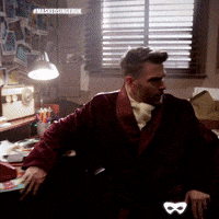 Joel Dommett Batman GIF by The Masked Singer UK & The Masked Dancer UK