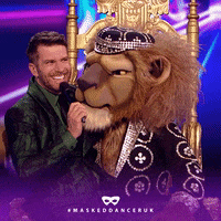 Joel Dommett Hug GIF by The Masked Singer UK & The Masked Dancer UK