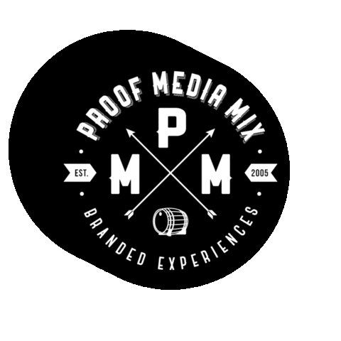 proofmediamix giphygifmaker pmm proofmediamix branded experience Sticker