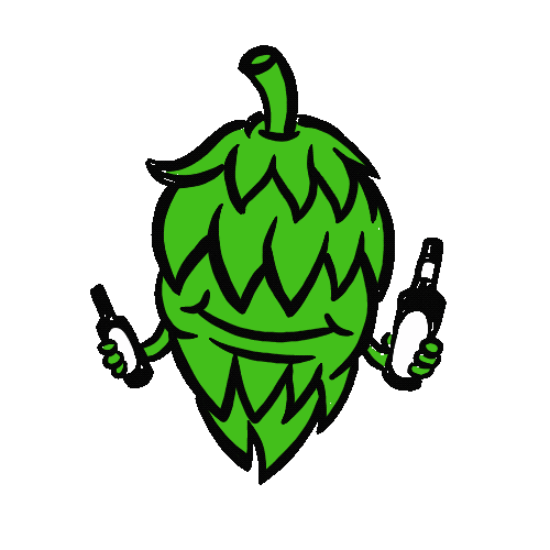 HopBuds giphyupload friends drink beer Sticker