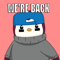 Im Back GIF by Pudgy Penguins