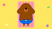 Beach Relaxing GIF by Hey Duggee