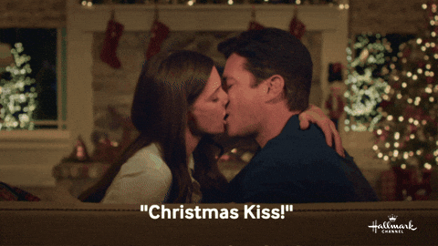 First Kiss Love GIF by Hallmark Channel