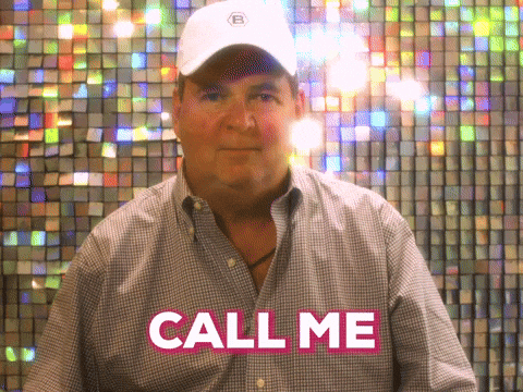 Call Me Flirt GIF by GIPHY IRL