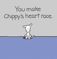 I Love You Heart GIF by Chippy the Dog