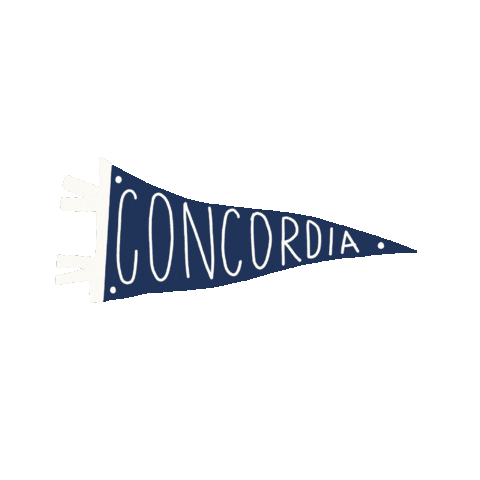 concordianebraska dance university fireworks bulldog Sticker