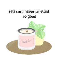 Candles Sticker by Mala the Brand