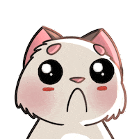 Sad Big Eyes Sticker