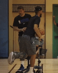 RentAKneeWalker knee scooter knee walker rent a knee walker leg scooter GIF