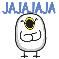 Mostropi kawaii laugh risa sonrisa Sticker