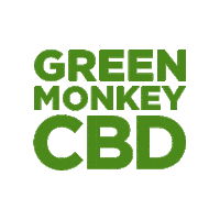 greenmonkeycbd love football drink green Sticker