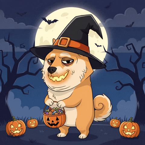 Shiba Inu Illustration GIF by Doge Pound
