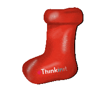 Santa Claus Christmas Sticker by THINKINIT