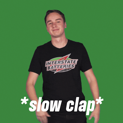 Sarcastic Way To Go GIF by Interstate Batteries