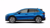 Elroq Race Blue GIF by Škoda Global