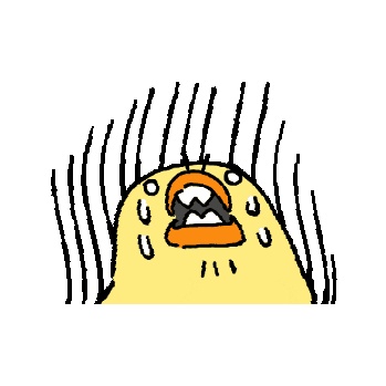 Cry Bird Sticker by ぴょろりんちょ（ひよこ人間ぴよ）