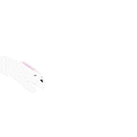Happy Easter Bunny Sticker by stopmotreats