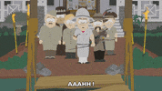 scream yell GIF by South Park 