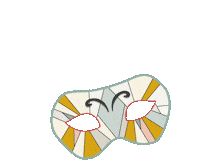 Illustration Face Sticker