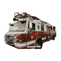 Bomberos Escala Sticker by Formación Ninja
