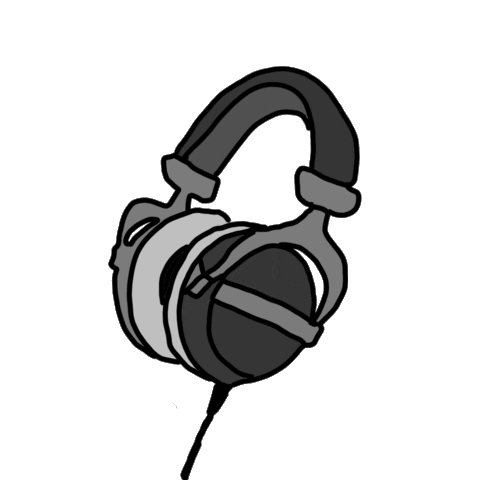 sapitamusic giphyupload dj studio headphones Sticker