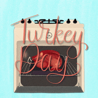Thanksgiving Turkey GIF by Perch Handmade
