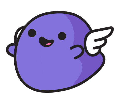 Ube Oob Sticker by Bad Oven