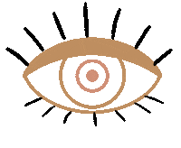 Fashion Eye Sticker by ModeAndTruck