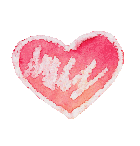 I Love You Heart Sticker by Color Snack Creative Studio