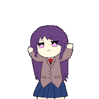 Yuri Dancing Sticker