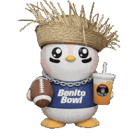 Bad Bunny Football Sticker by Pengu Juice Co.