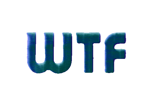 Art Wtf Sticker