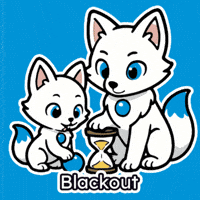 Happydog Blueaesthetic GIF