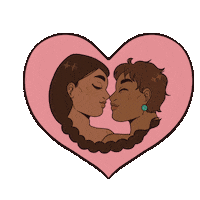 Gay Love Sticker by kihew awasis