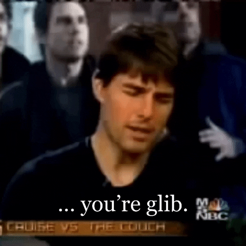 chasaydh tom cruise matt lauer ritalin glib GIF