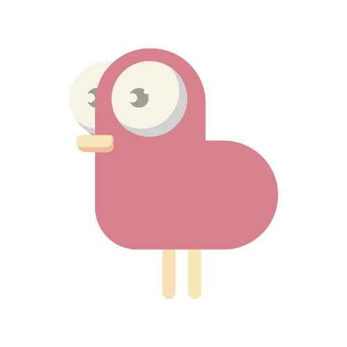 run chicken Sticker by Koiron