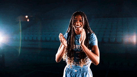 North Carolina Clapping GIF by UNC Tar Heels