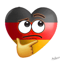 Sorry Germany Sticker by PEEKASSO