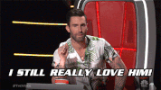 i still really love him! the voice GIF by NBC