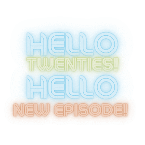 hellotwenties hello podcast new episode 20s Sticker