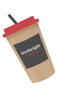 Tel Aviv Coffee Sticker by Birthright Israel