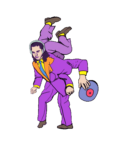 Moving Trick Or Treat Sticker by Dax Norman