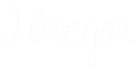 I Love You Line Sticker by Daniela Nachtigall