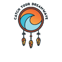 BeDreamer surf surftrip surfcamp surfweek Sticker