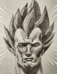 dbzpencil dbzpencil vegeta looksmaxx vegeta chad vegeta looksmaxxing GIF