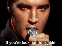 elvis presley GIF by Maudit
