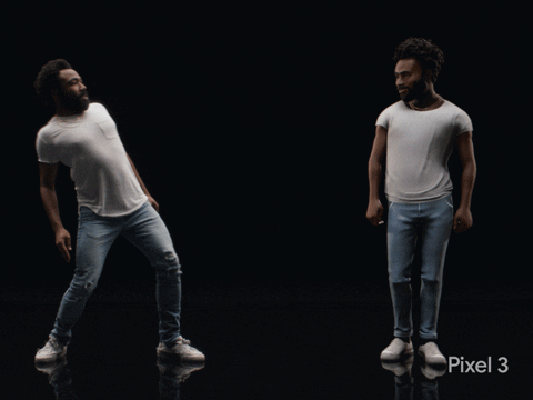 Pixel Winning GIF by Google